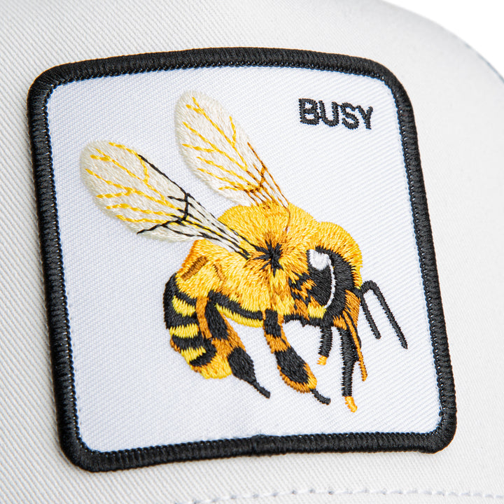 Goorin - The Busy Bee Trucker Cap in Dust/Void | Buster McGee