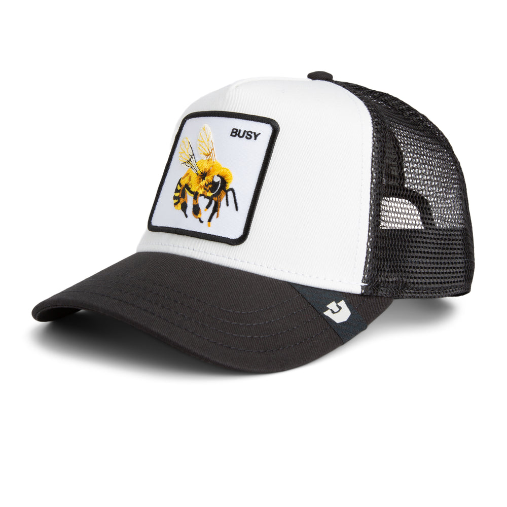 Goorin - The Busy Bee Trucker Cap in Dust/Void | Buster McGee