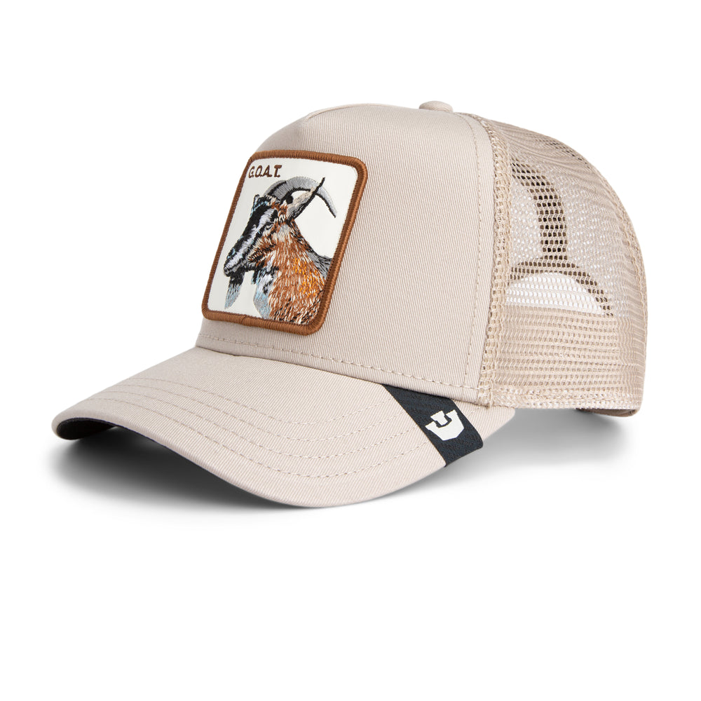 Goorin - The Goat Trucker Cap in Biscuit | Buster McGee