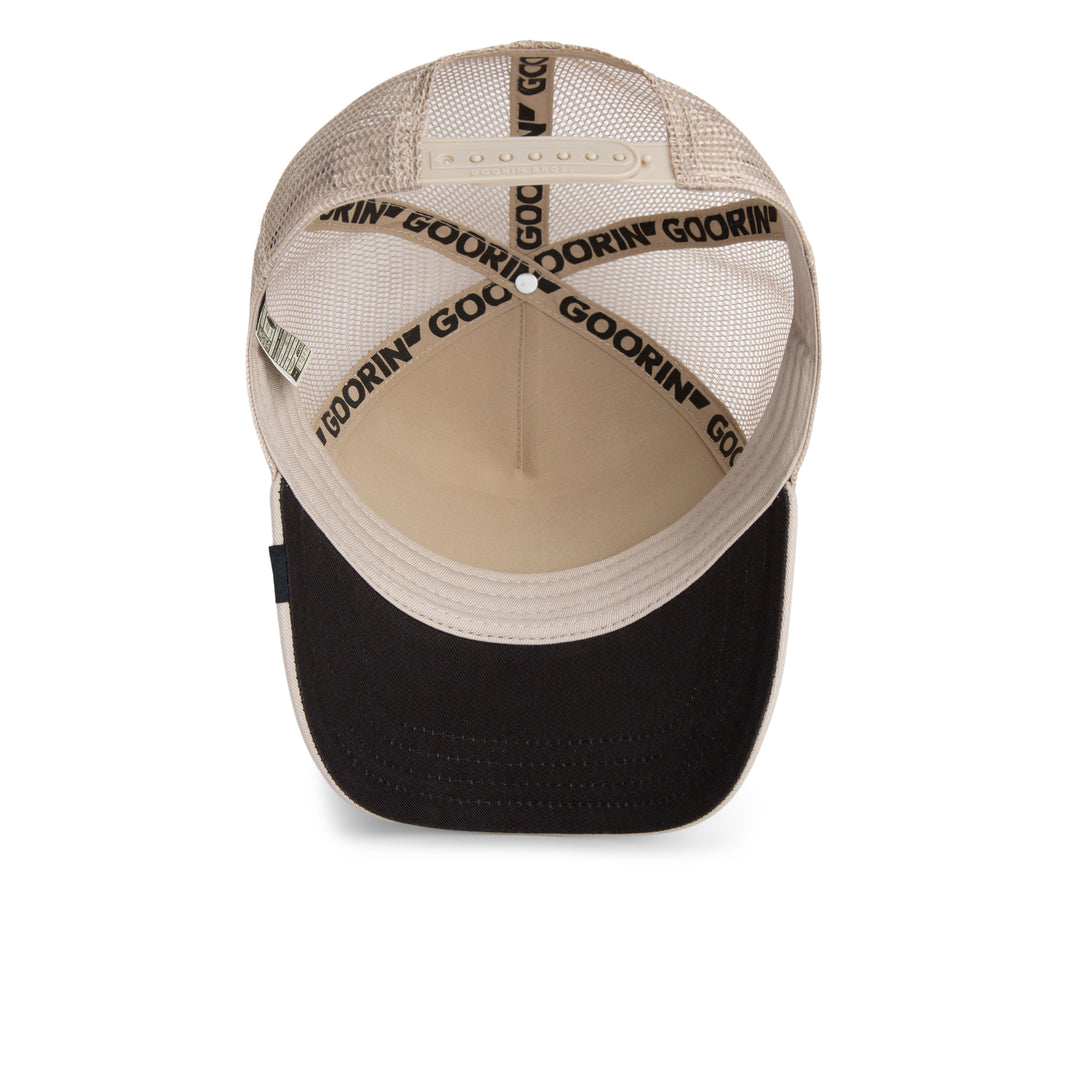 Goorin - The Goat Trucker Cap in Biscuit | Buster McGee