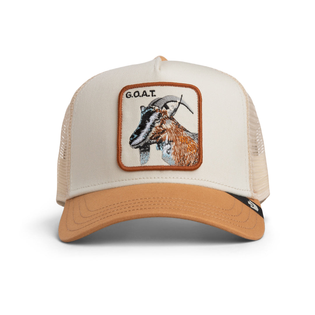 Goorin - The Goat Trucker Cap in Chalk/Heat | Buster McGee Daylesford