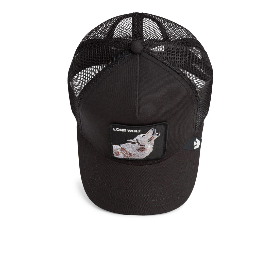 Goorin - The Lone Wolf Trucker Cap in Void | Buster McGee