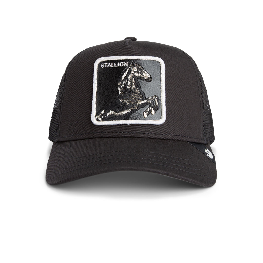 Goorin - The Stallion Trucker Cap in Void | Buster McGee