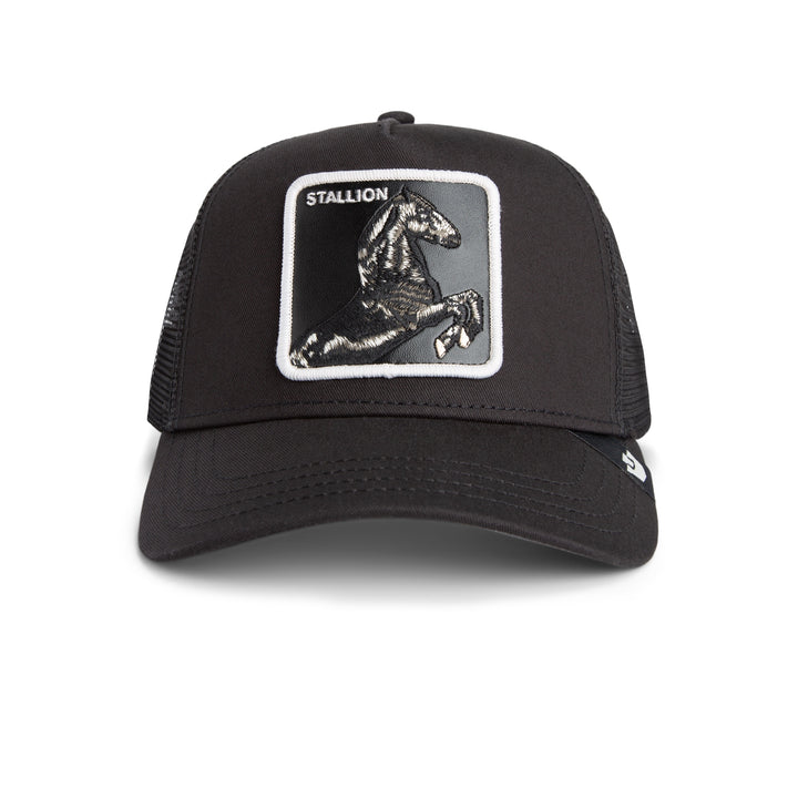 Goorin - The Stallion Trucker Cap in Void | Buster McGee