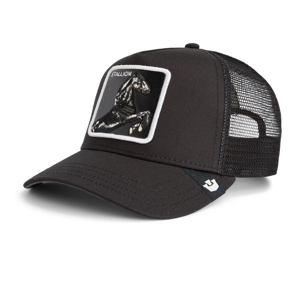Goorin - The Stallion Trucker Cap in Void | Buster McGee