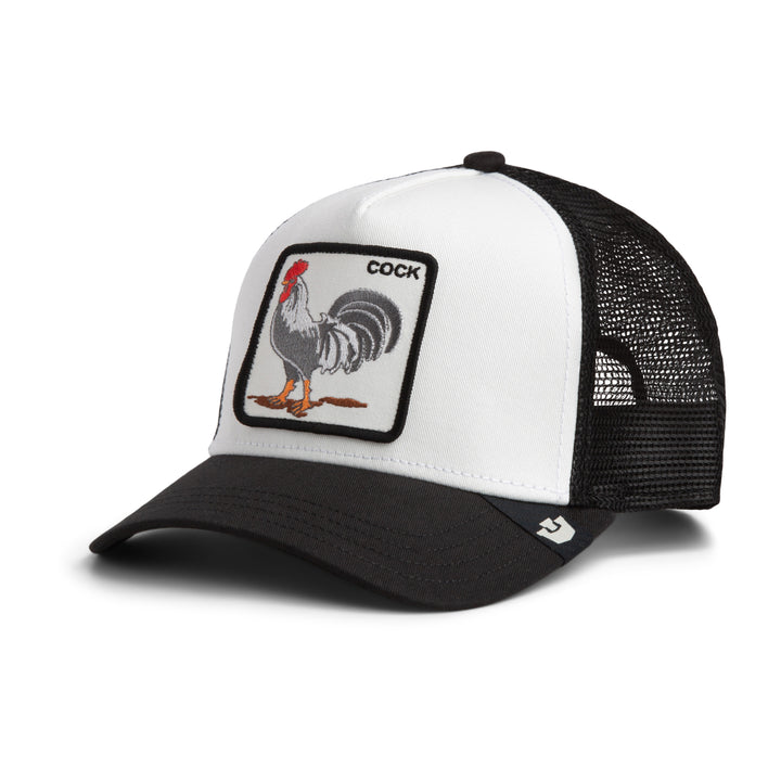 Goorin - The Rooster Trucker Cap in Dust/Void | Buster McGee