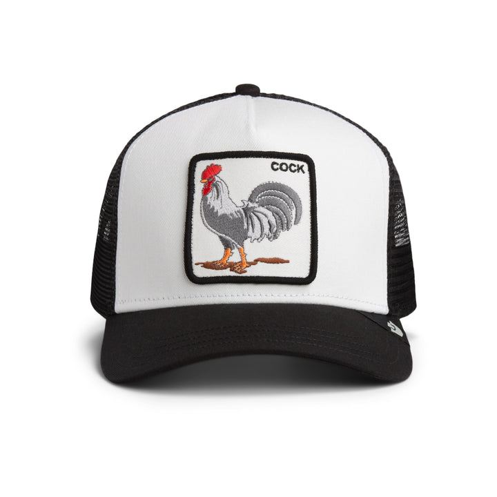 Goorin - The Rooster Trucker Cap in Dust/Void | Buster McGee