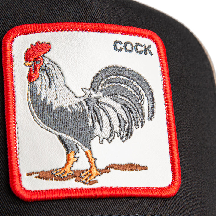 Goorin - The Rooster Trucker Cap in Void | Buster McGee