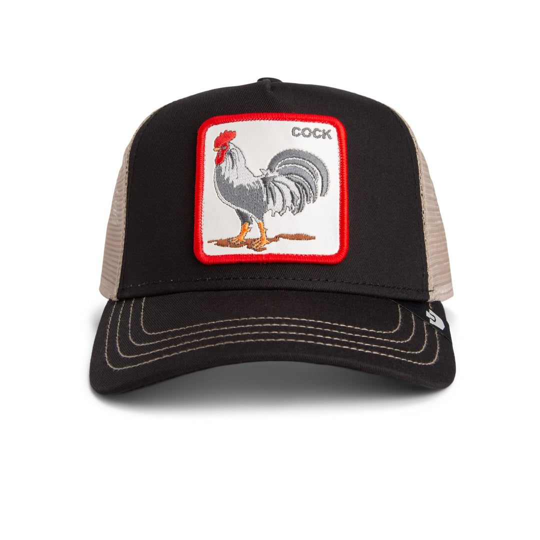 Goorin - The Rooster Trucker Cap in Void | Buster McGee