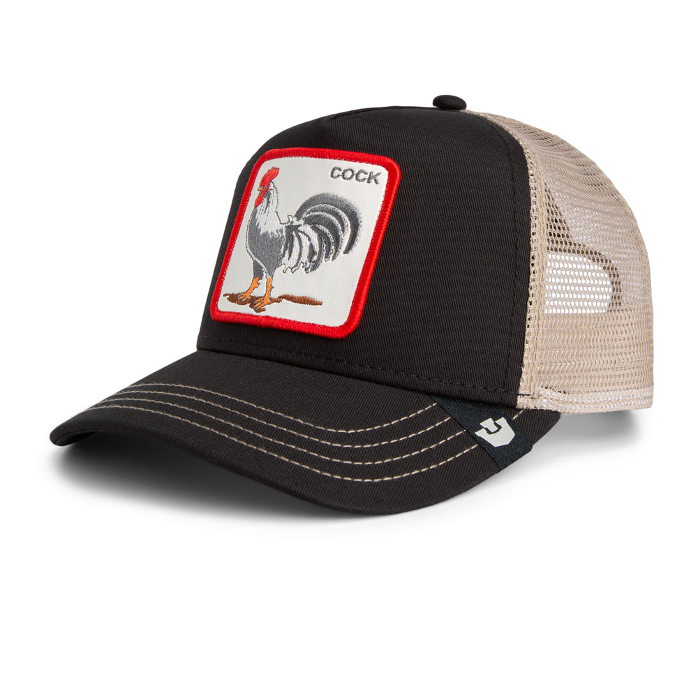 Goorin - The Rooster Trucker Cap in Void | Buster McGee