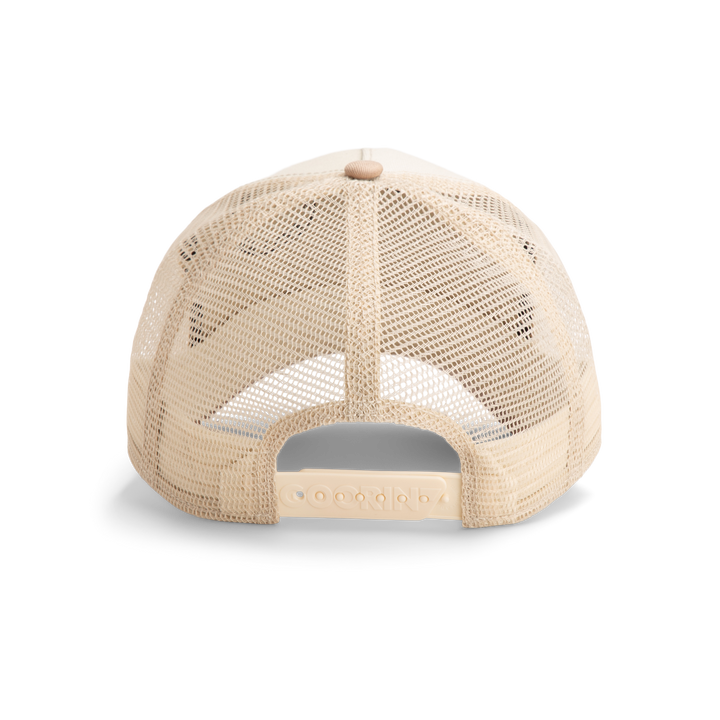 Goorin - The King Trucker Cap in Chalk