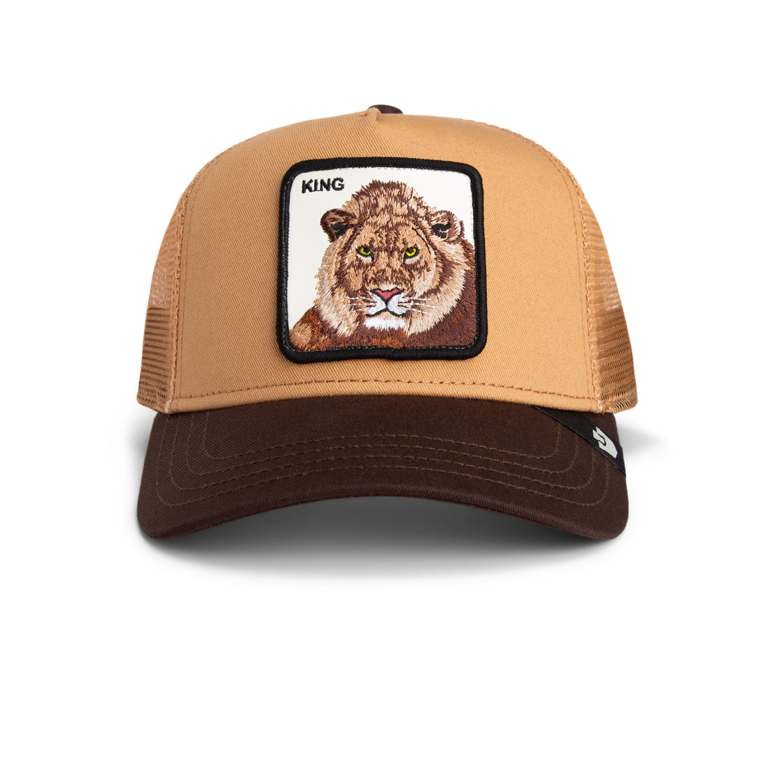 Goorin - The King Trucker Cap in Heat/Ground | Buster McGee