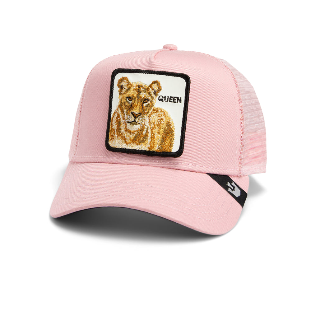 Goorin Bros - The Queen Lioness Trucker Cap in Pink | Buster McGee