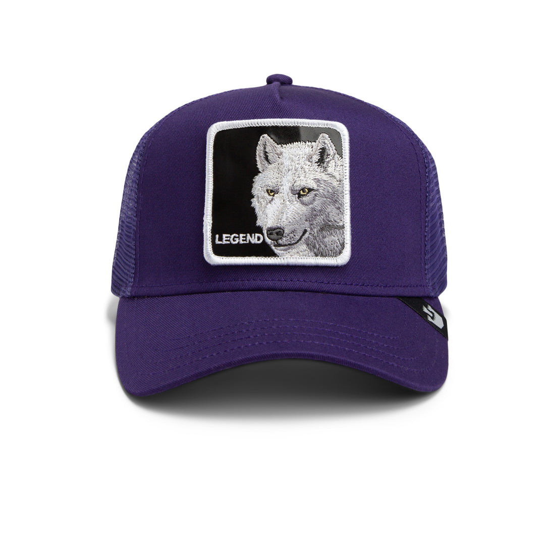 Goorin Bros - The Legendary Wolf Trucker Cap in Purple | Buster McGee