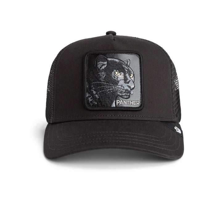 Goorin - The Panther Trucker Cap in Void | Buster McGee