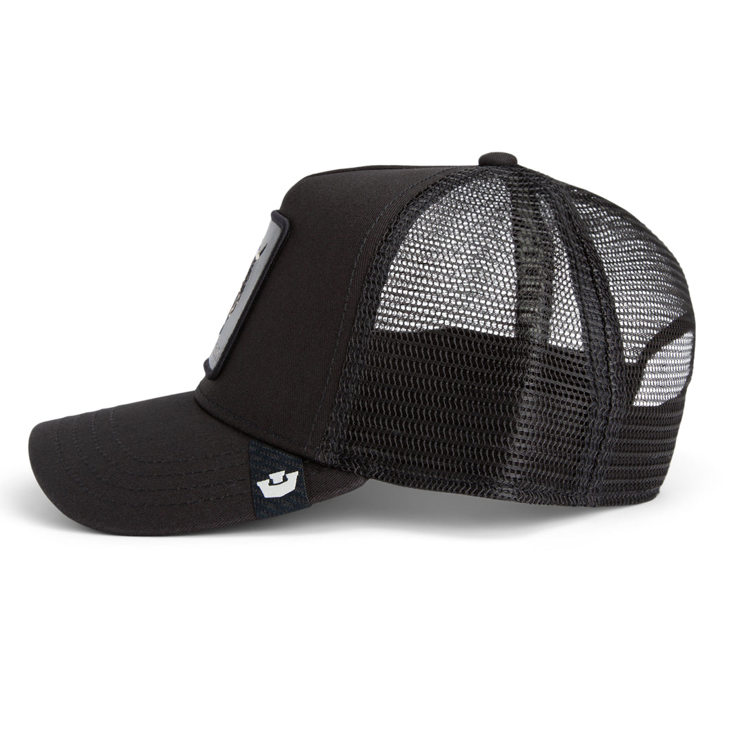 Goorin - The Raging Trucker Cap in Void | Buster McGee