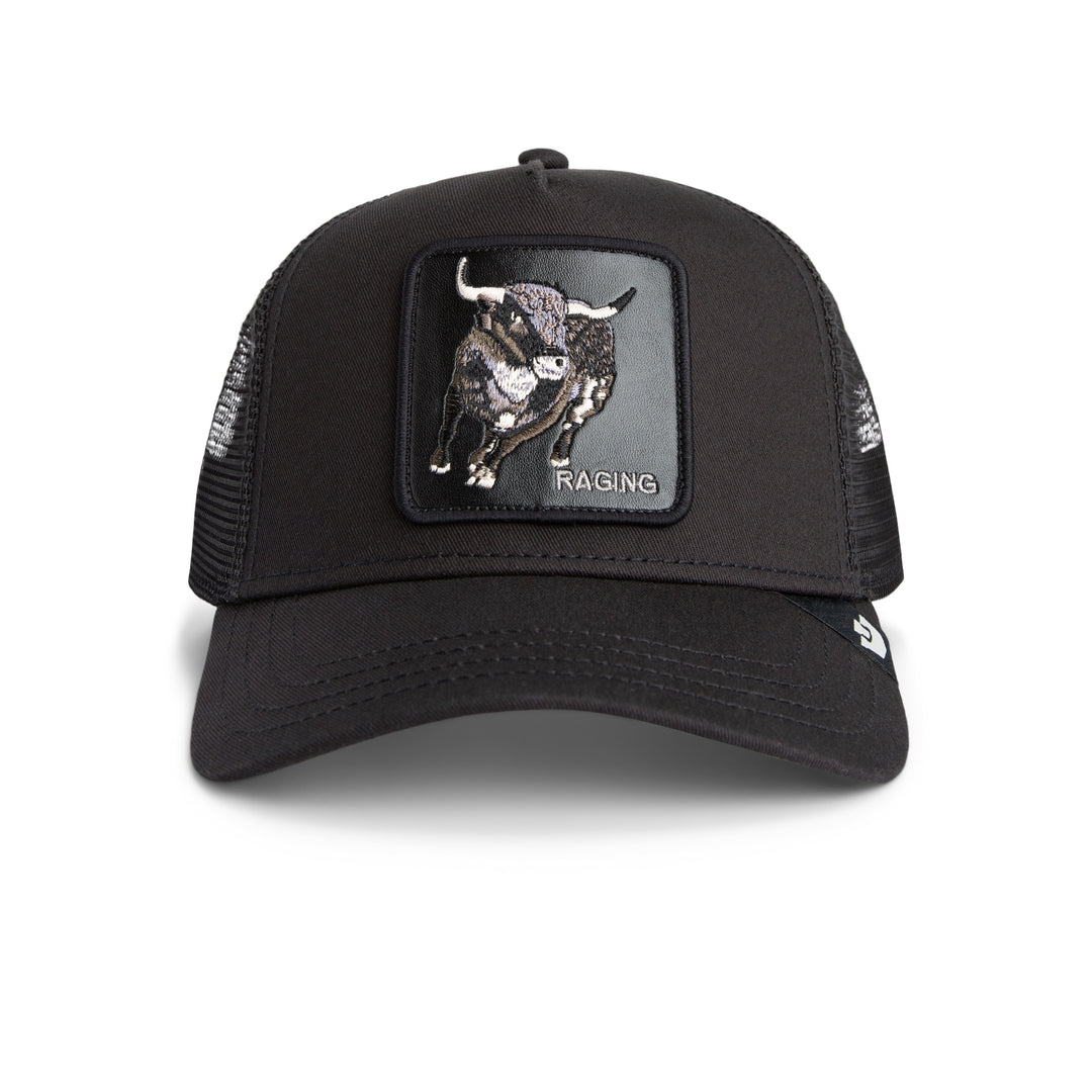 Goorin - The Raging Trucker Cap in Void | Buster McGee
