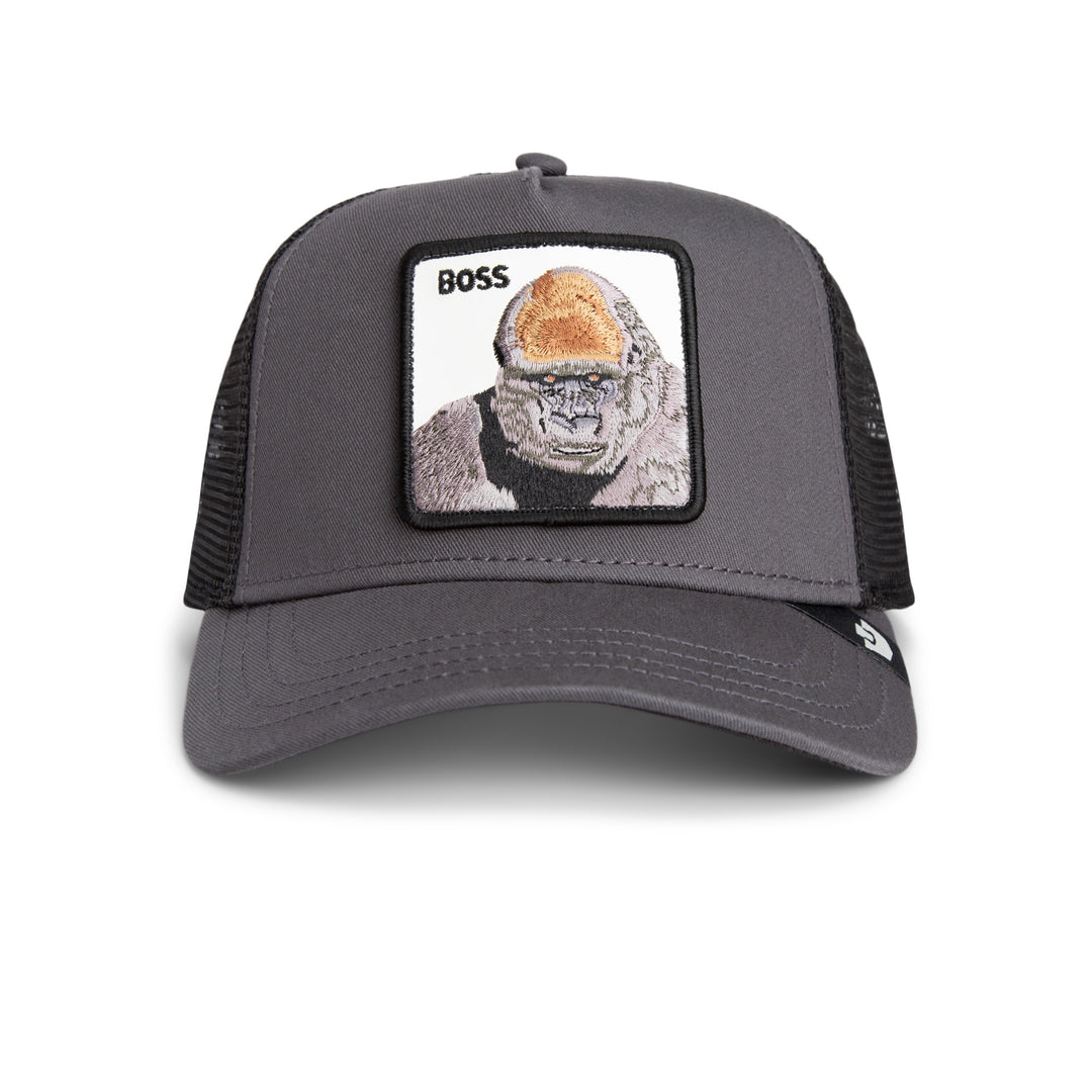 Goorin - The Boss Trucker Cap in Oil | Buster McGee