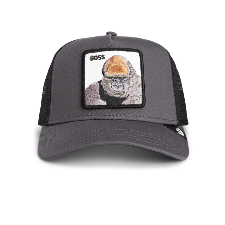 Goorin - The Boss Trucker Cap in Oil | Buster McGee