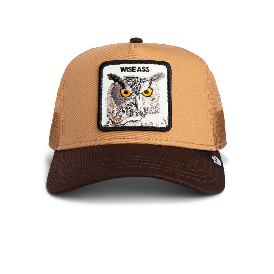 Goorin - The Wise Ass Trucker Cap in Heat/Ground | Buster McGee