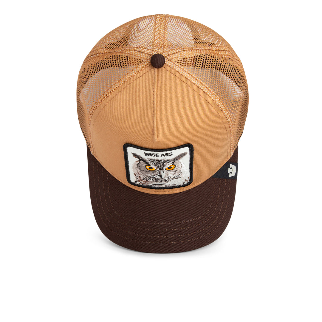 Goorin - The Wise Ass Trucker Cap in Heat/Ground | Buster McGee