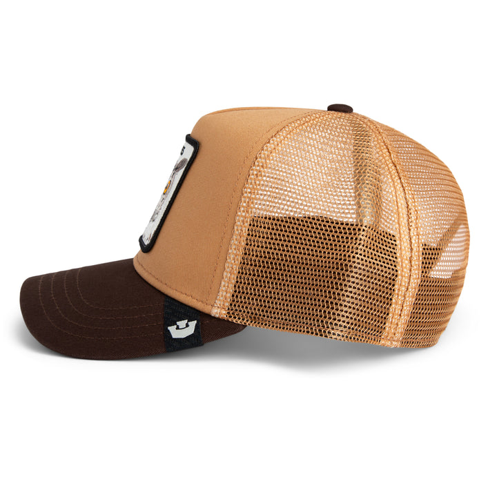 Goorin - The Wise Ass Trucker Cap in Heat/Ground | Buster McGee