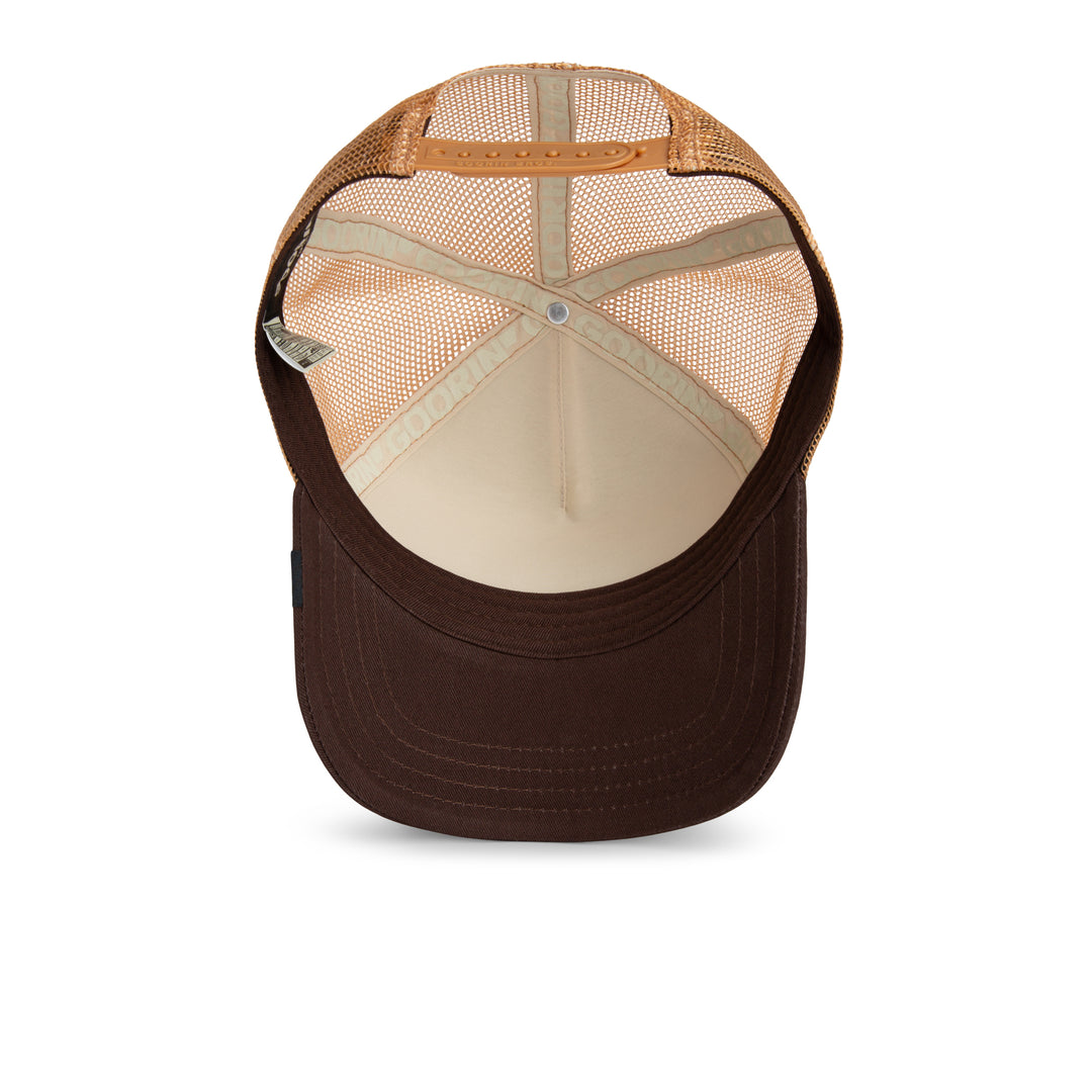 Goorin - The Wise Ass Trucker Cap in Heat/Ground | Buster McGee