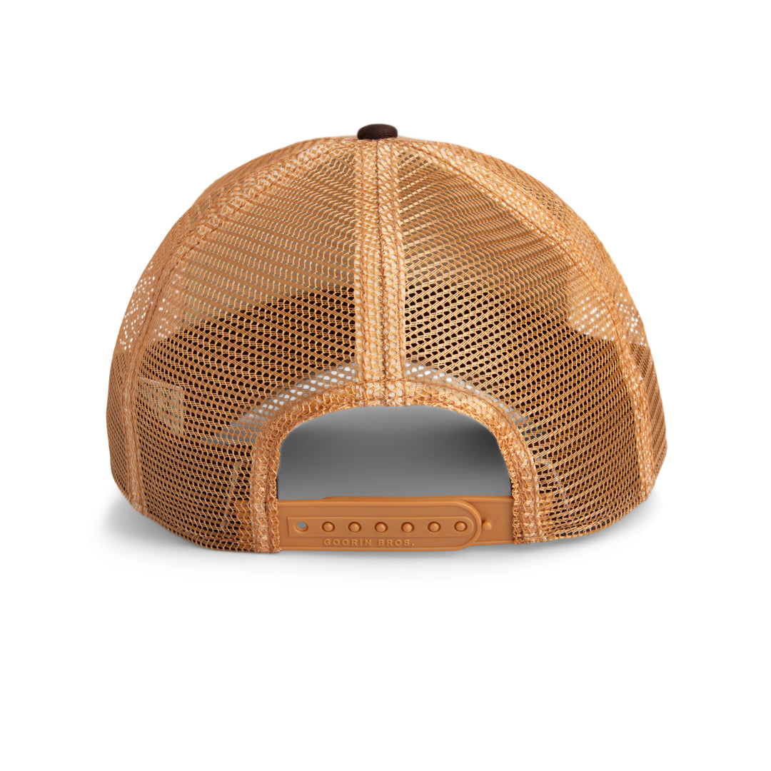 Goorin - The Wise Ass Trucker Cap in Heat/Ground | Buster McGee