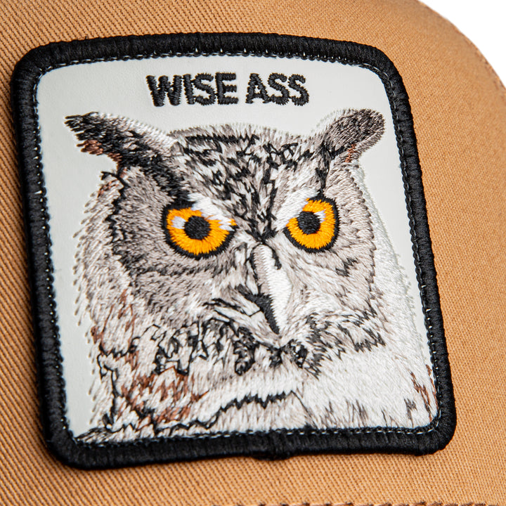 Goorin - The Wise Ass Trucker Cap in Heat/Ground | Buster McGee