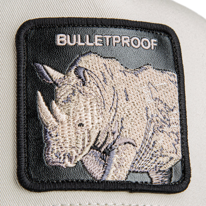 Goorin - The Bulletproof Trucker Cap in Chalk/Guard | Buster McGee