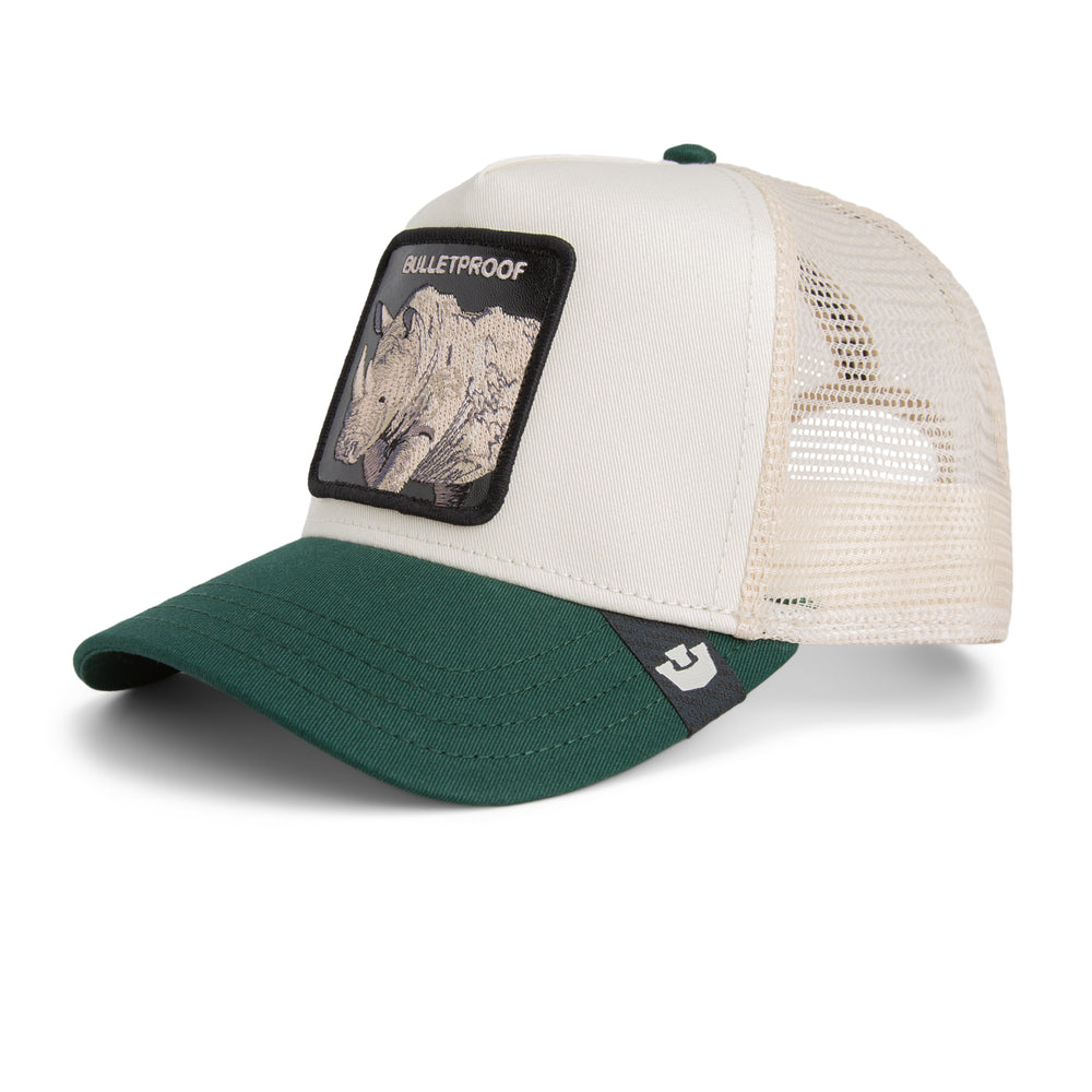Goorin - The Bulletproof Trucker Cap in Chalk/Guard | Buster McGee