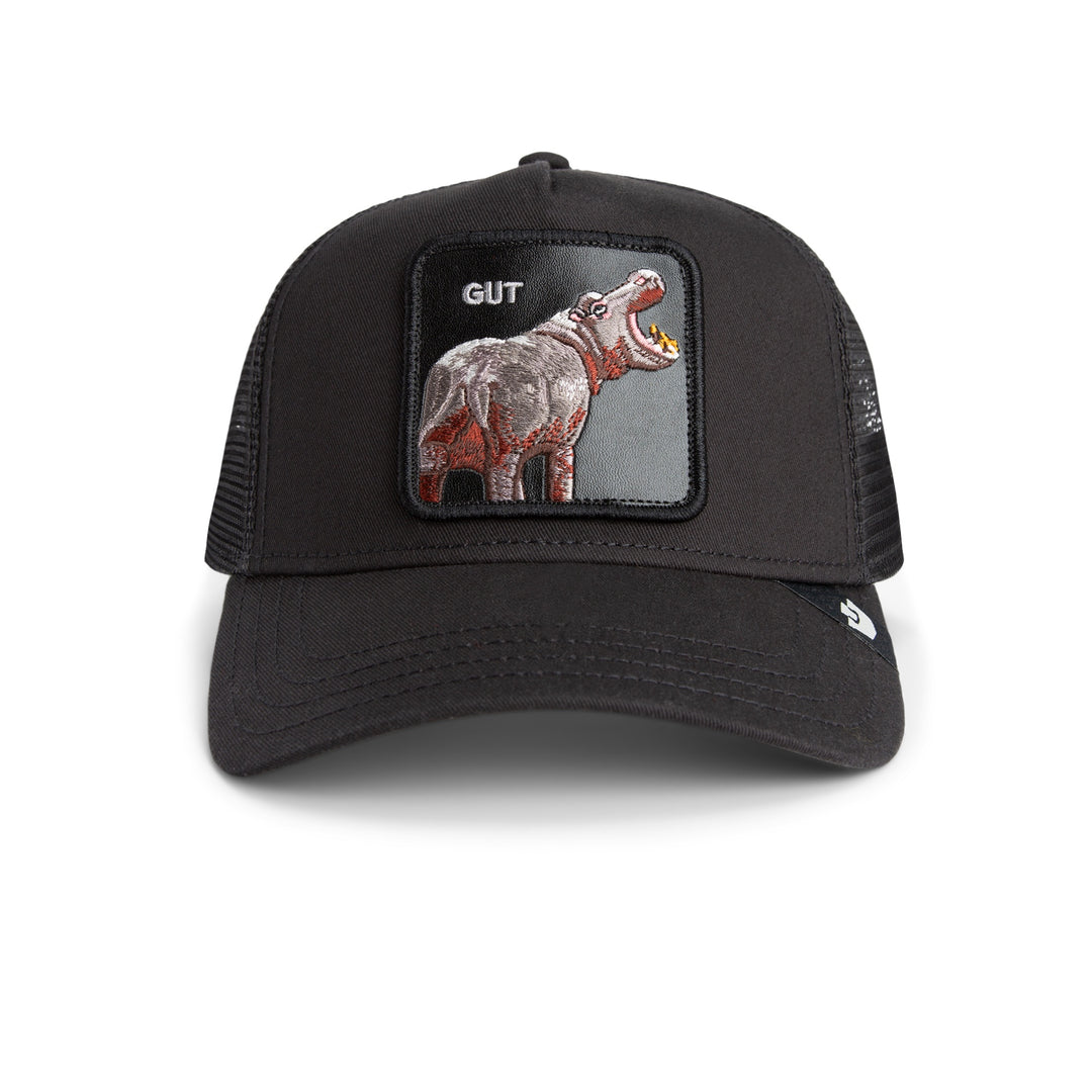 Goorin - Gut Hippo Trucker Cap in Void | Buster McGee