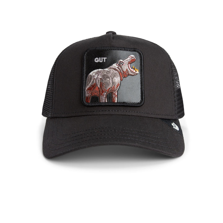 Goorin - Gut Hippo Trucker Cap in Void | Buster McGee