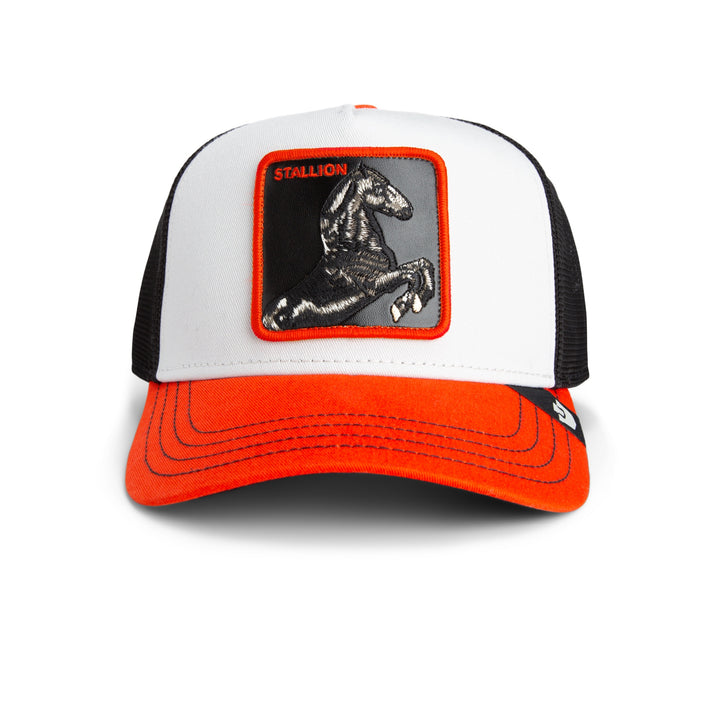 Goorin - The Tricolor Stallion Trucker Cap in Multi | Buster McGee
