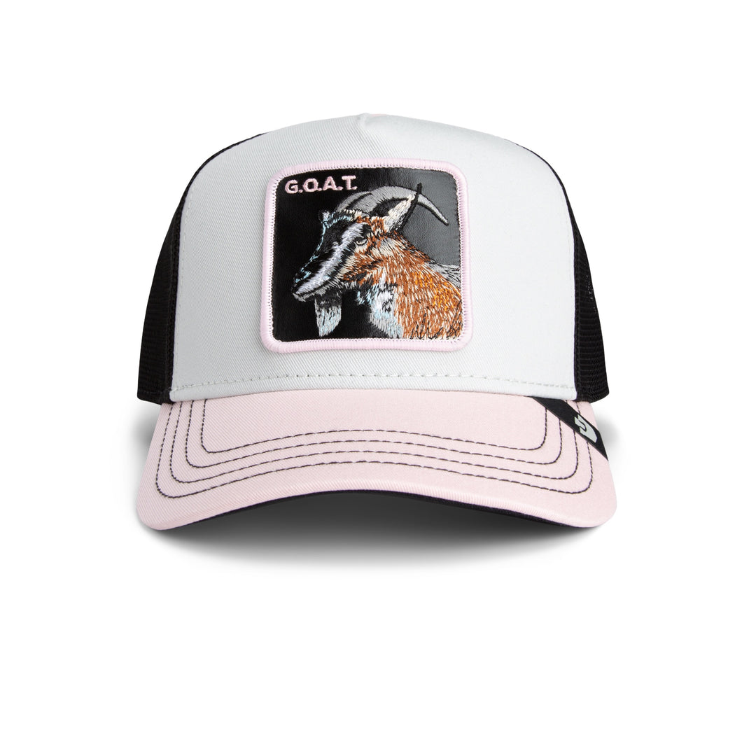 Goorin - The Tricolor Goat Trucker Cap in Multi | Buster McGee