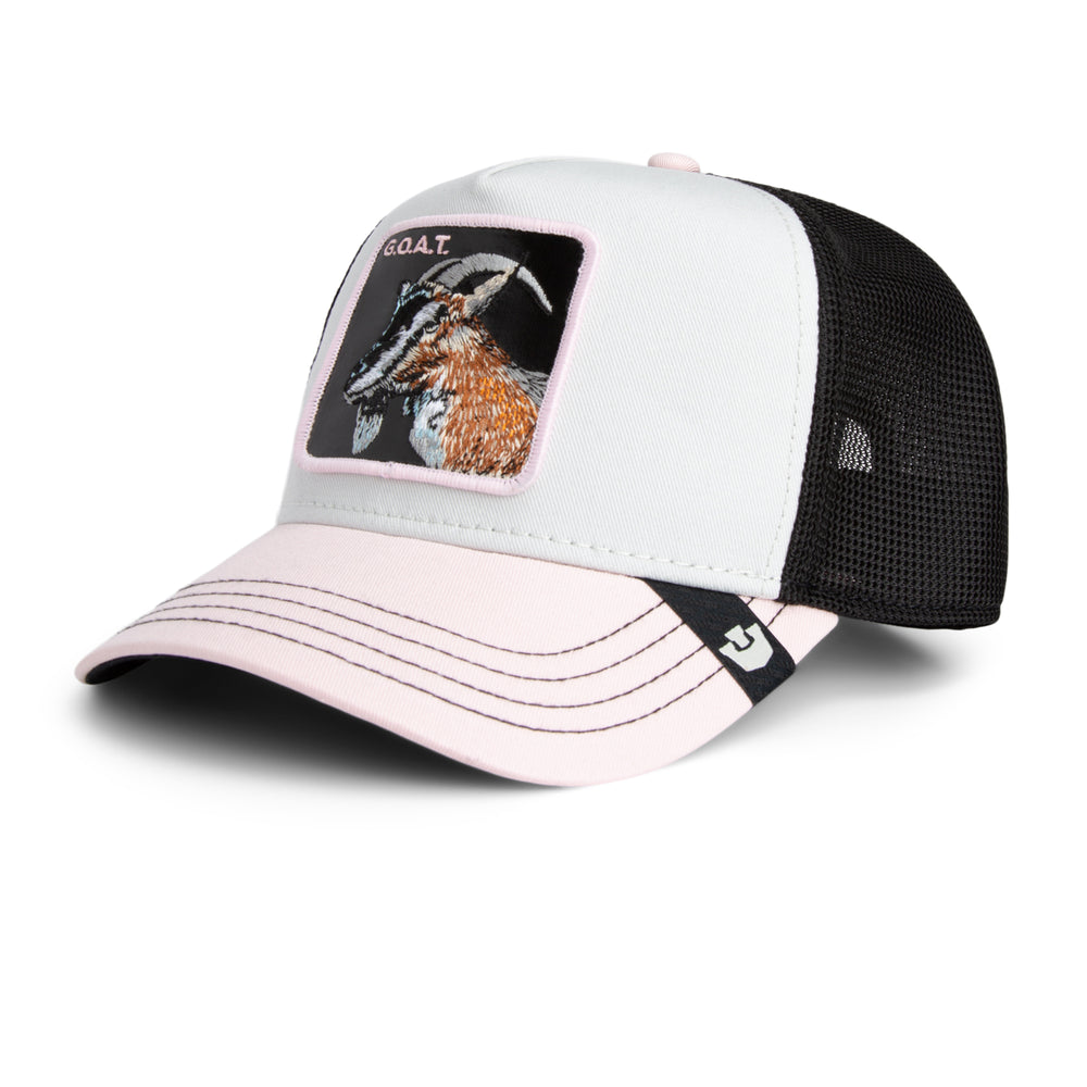 Goorin - The Tricolor Goat Trucker Cap in Multi | Buster McGee