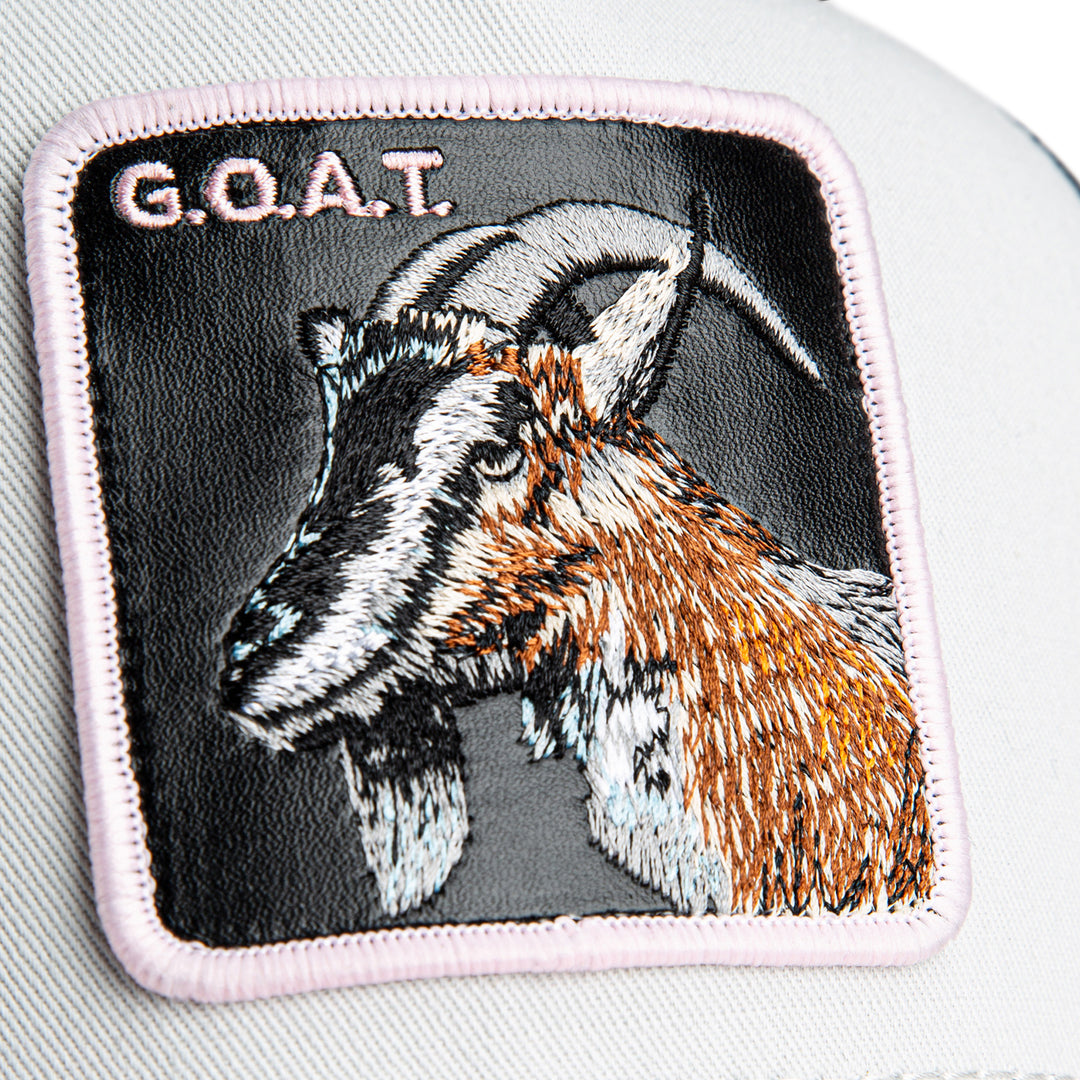 Goorin - The Tricolor Goat Trucker Cap in Multi | Buster McGee