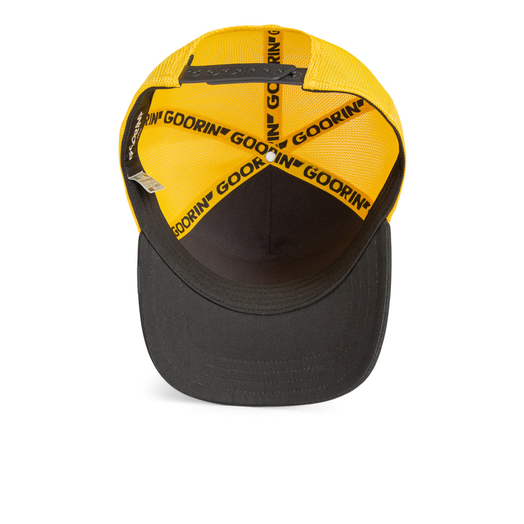 Goorin - Suede Lion Trucker Cap in Beam Void