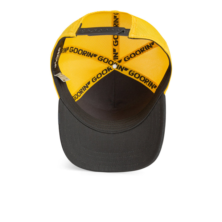 Goorin - Suede Lion Trucker Cap in Beam Void