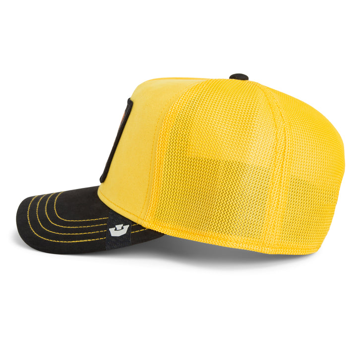 Goorin - Suede Lion Trucker Cap in Beam Void