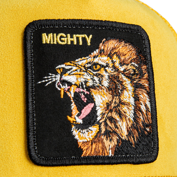 Goorin - Suede Lion Trucker Cap in Beam Void | Buster McGee