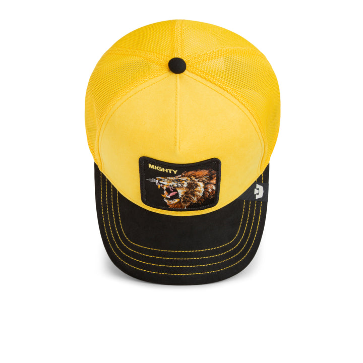 Goorin - Suede Lion Trucker Cap in Beam Void