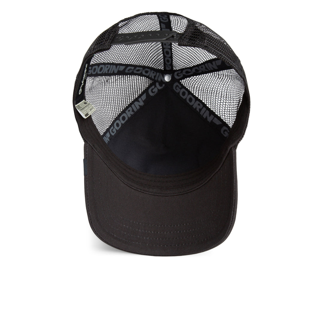 Goorin - The Cash Cow Trucker Cap in Dust/Void | Buster McGee