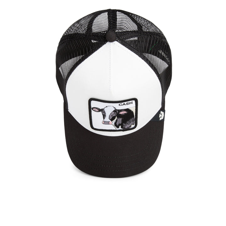 Goorin - The Cash Cow Trucker Cap in Dust/Void | Buster McGee