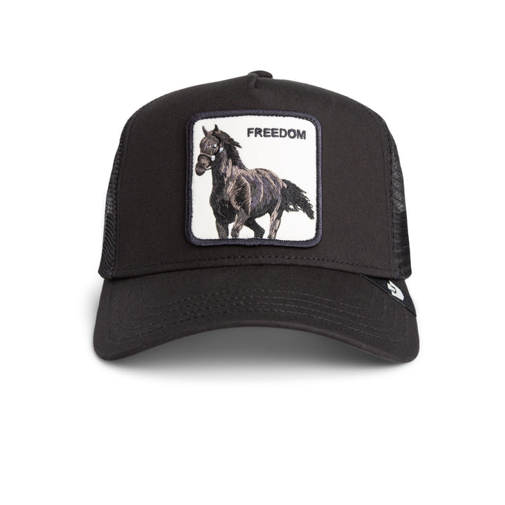 Goorin - Freedom Horse Trucker Cap in Void | Buster McGee