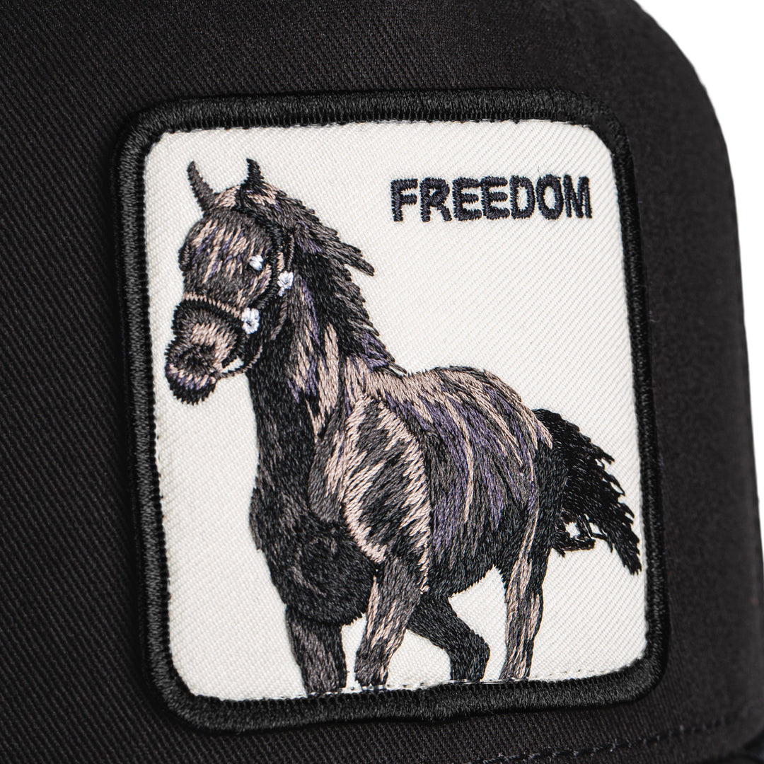 Goorin - Freedom Horse Trucker Cap in Void | Buster McGee
