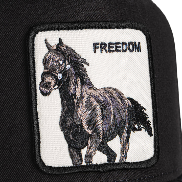 Goorin - Freedom Horse Trucker Cap in Void | Buster McGee