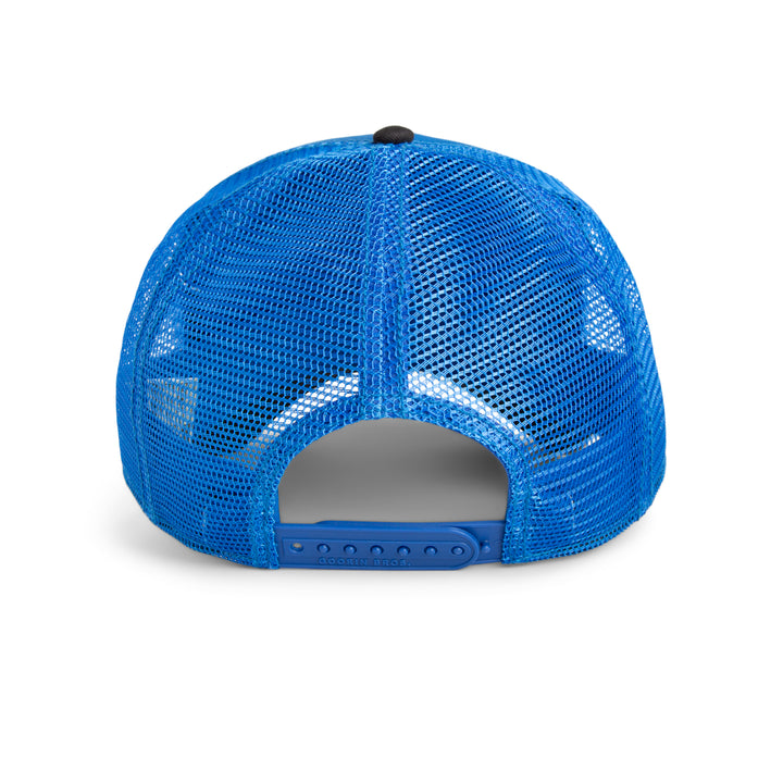 Goorin - The Beast Bear Trucker Cap in Royal/Void | Buster McGee