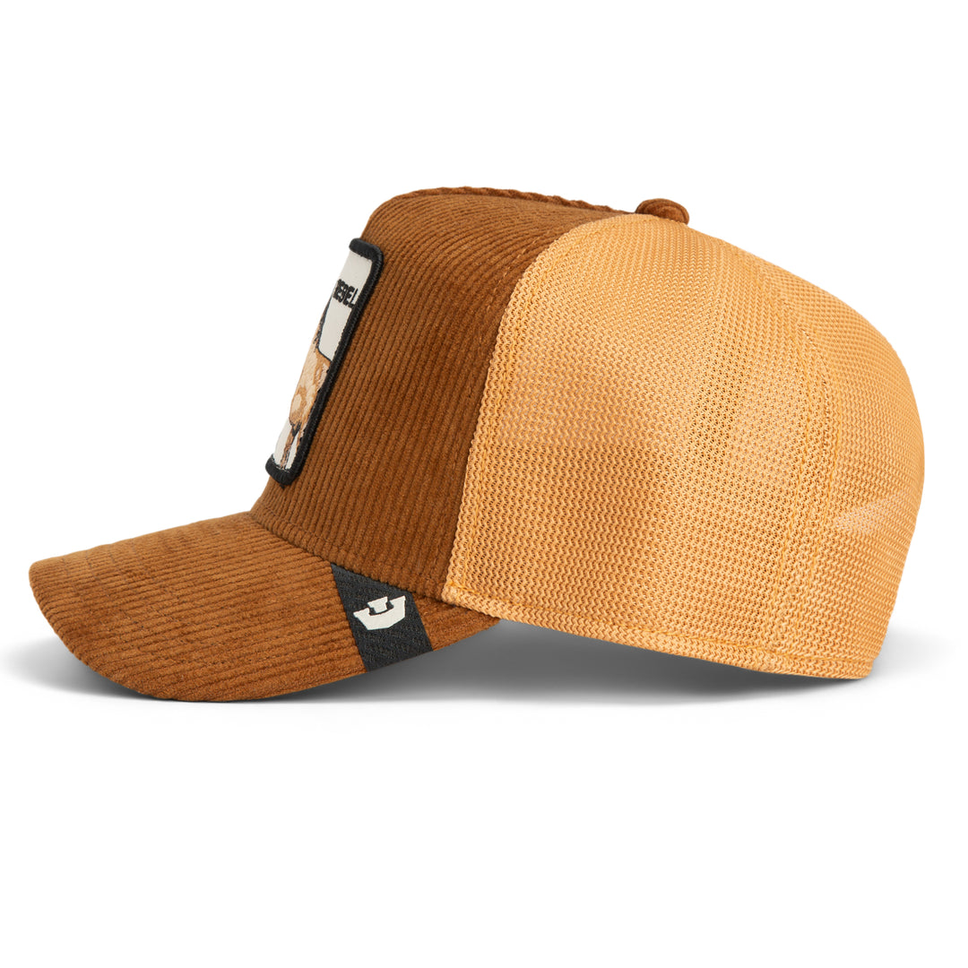 Goorin - Dapper Rebel Corduroy Cap in Heat | Buster McGee