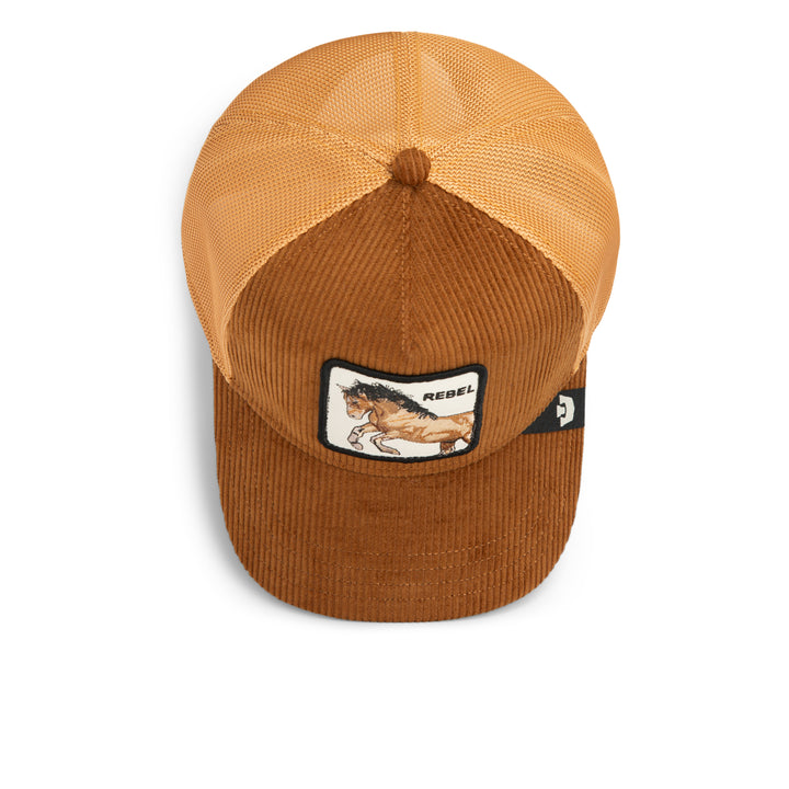 Goorin - Dapper Rebel Corduroy Cap in Heat | Buster McGee